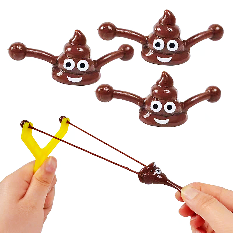 Party Games Easter - Set van 8 Fun Shooting Poo