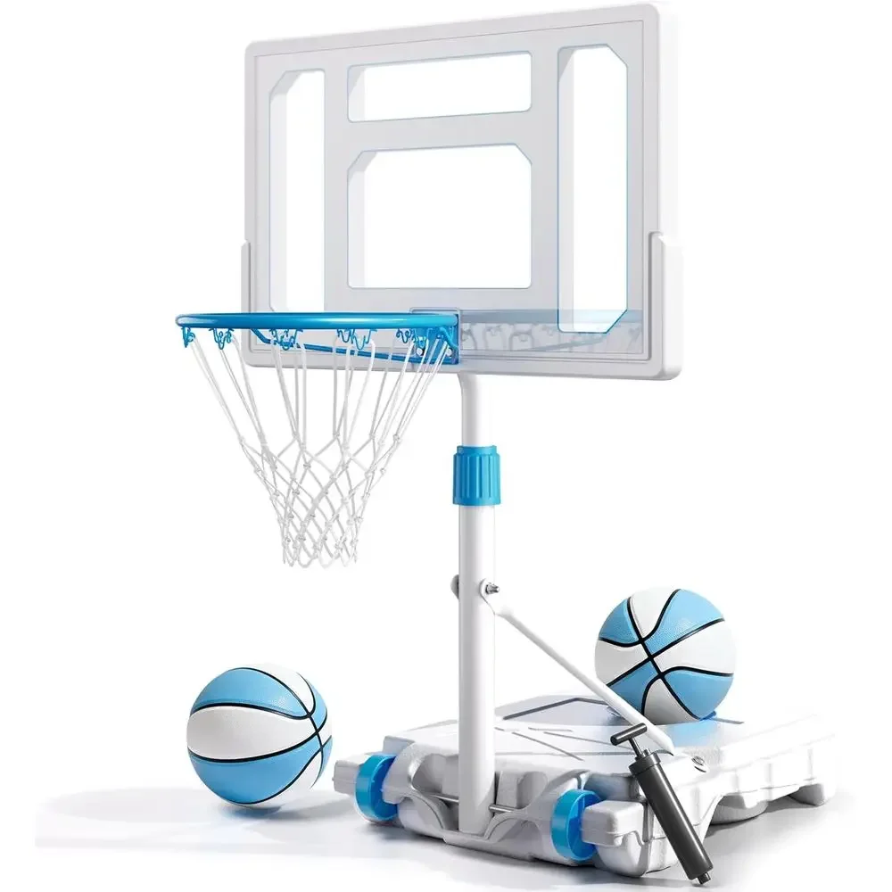 Ring Toss Outdoor - Draagbare 32 inch zwembad basketbalring -
