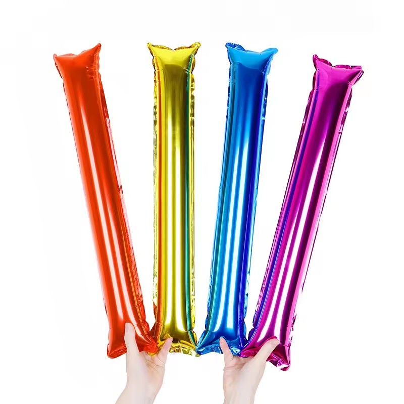 Party Games Easter - 10/30 Pc Aluminium Film Opblaasbare Stok