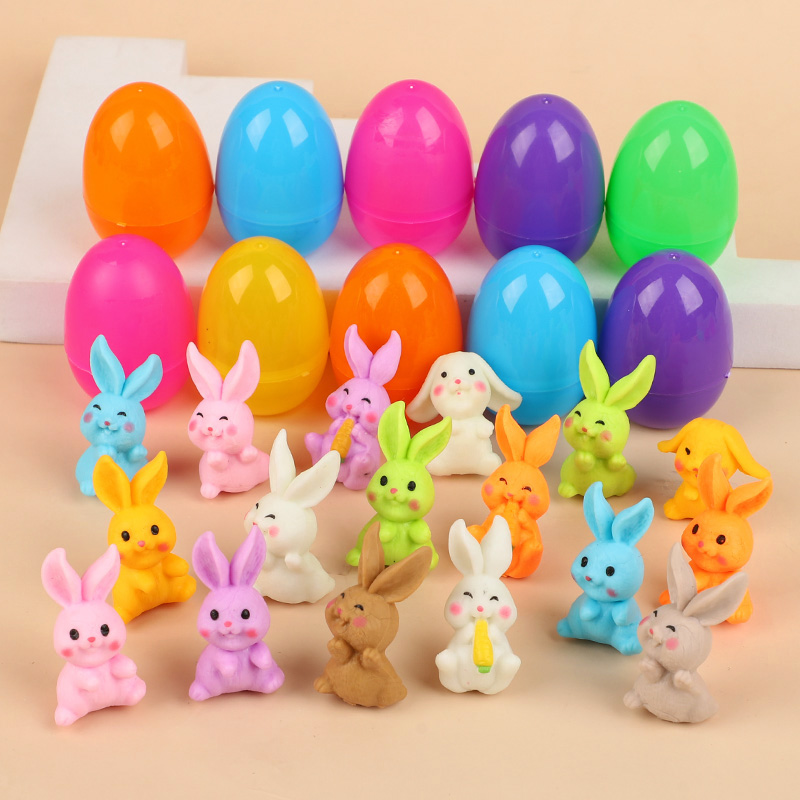 24 stuks paaseieren met konijn - Party Games Easter recensie en prijs