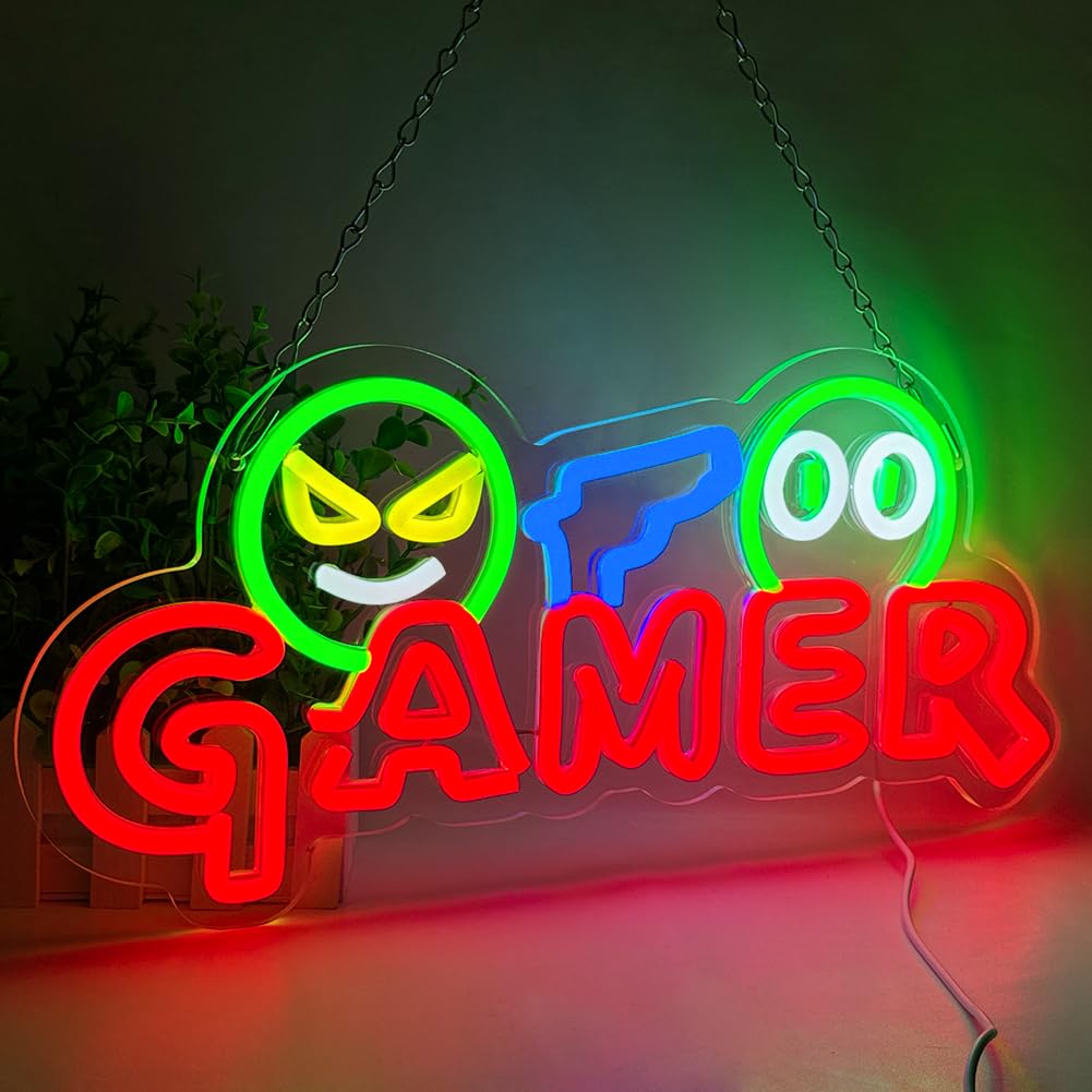 Gamer Neon Sign LED Wandlamp A - Party Games Easter recensie en prijs