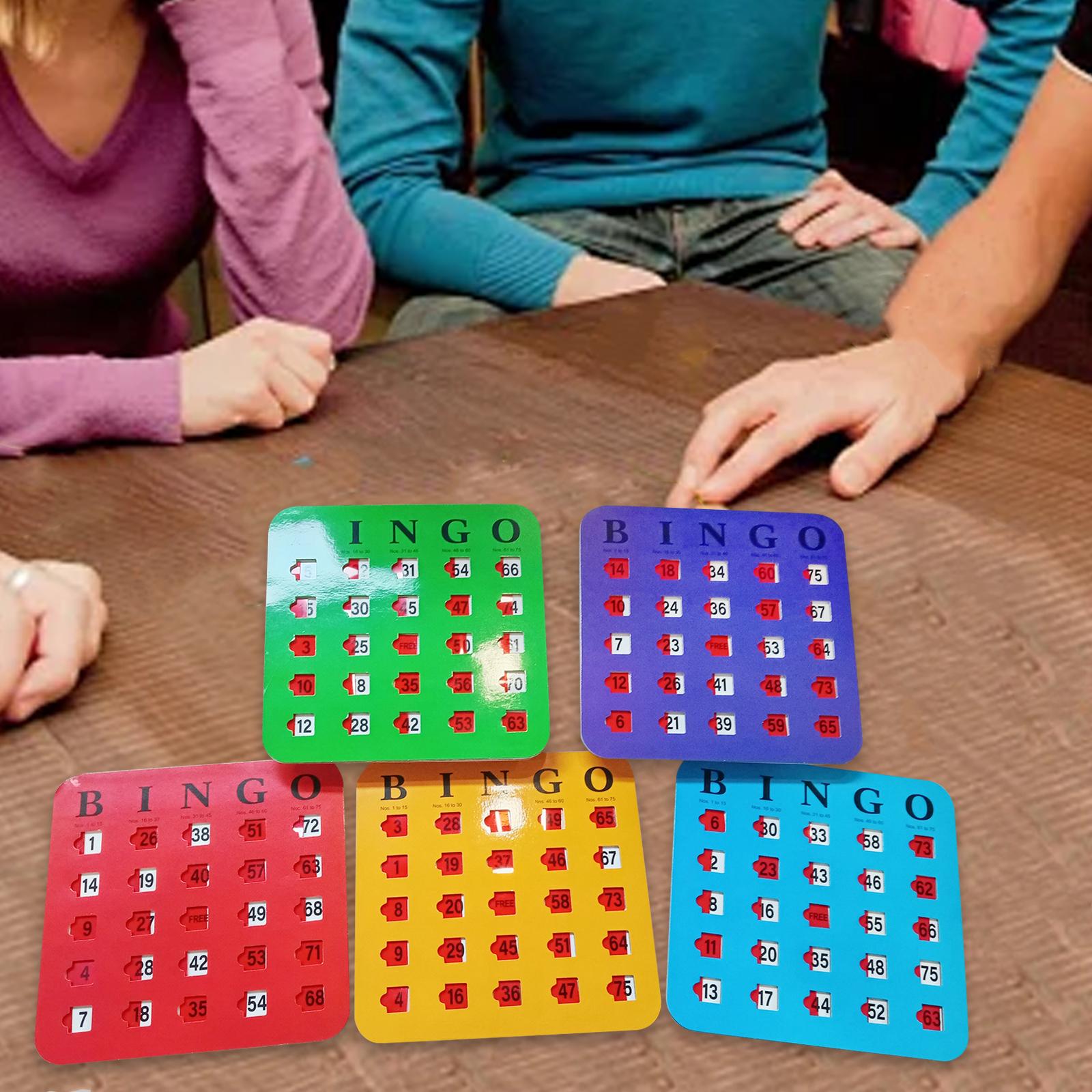 5-delige bingokaarten grote pr - Party Games For Large Groups recensie en prijs