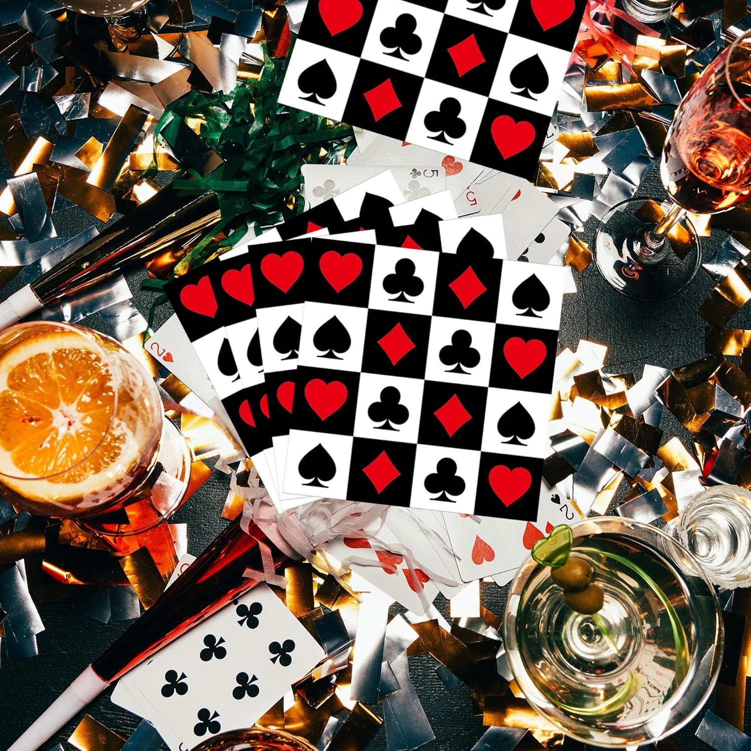 20/40/60/80 PCS Casino Thema P - Party Games Night recensie en prijs