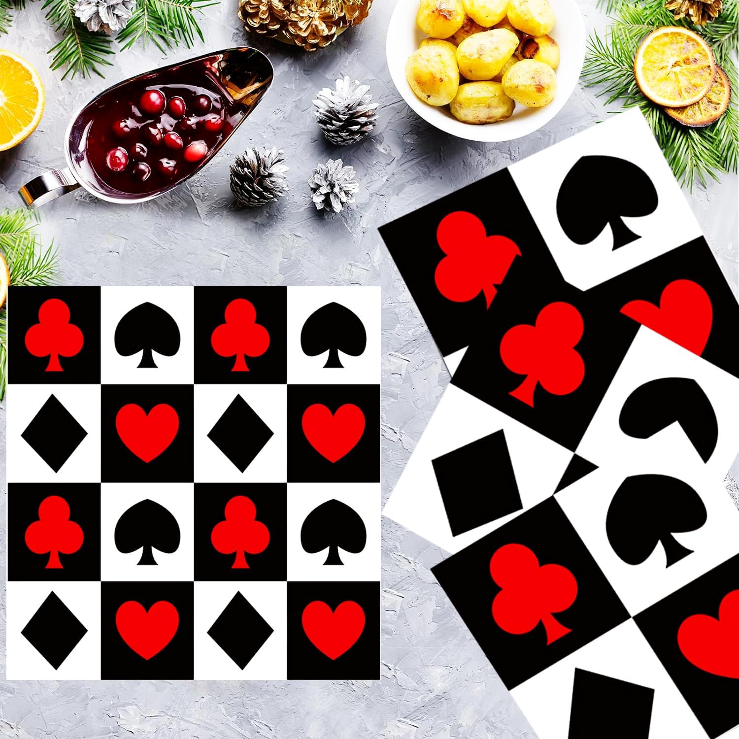20/40/60/80 PCS Casino Thema P - Party Games Night recensie en prijs