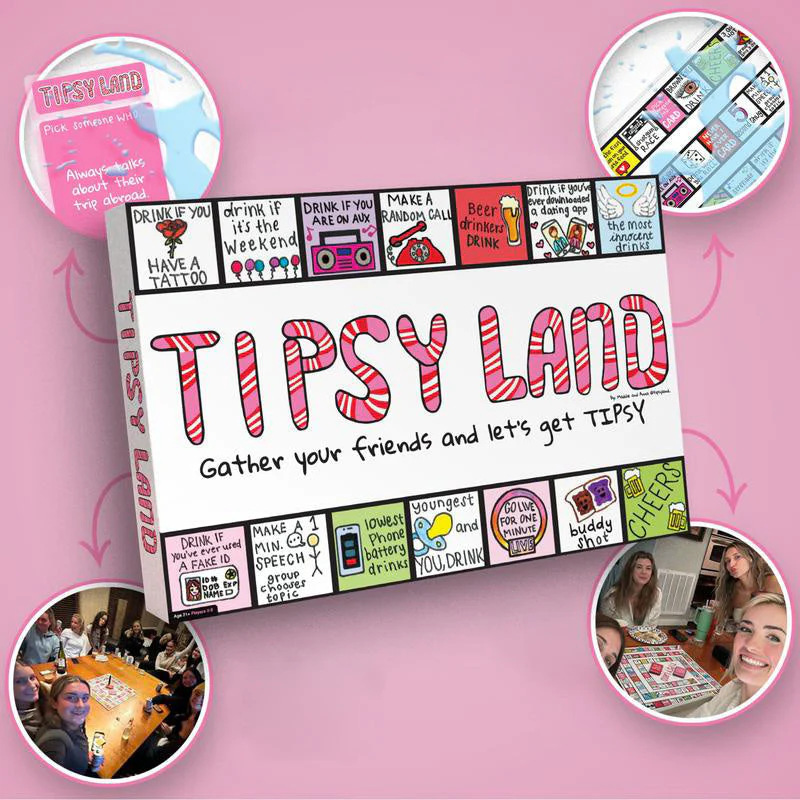Feestcadeau van Tipsy Land Par - Party Games Graduation Ideas recensie en prijs