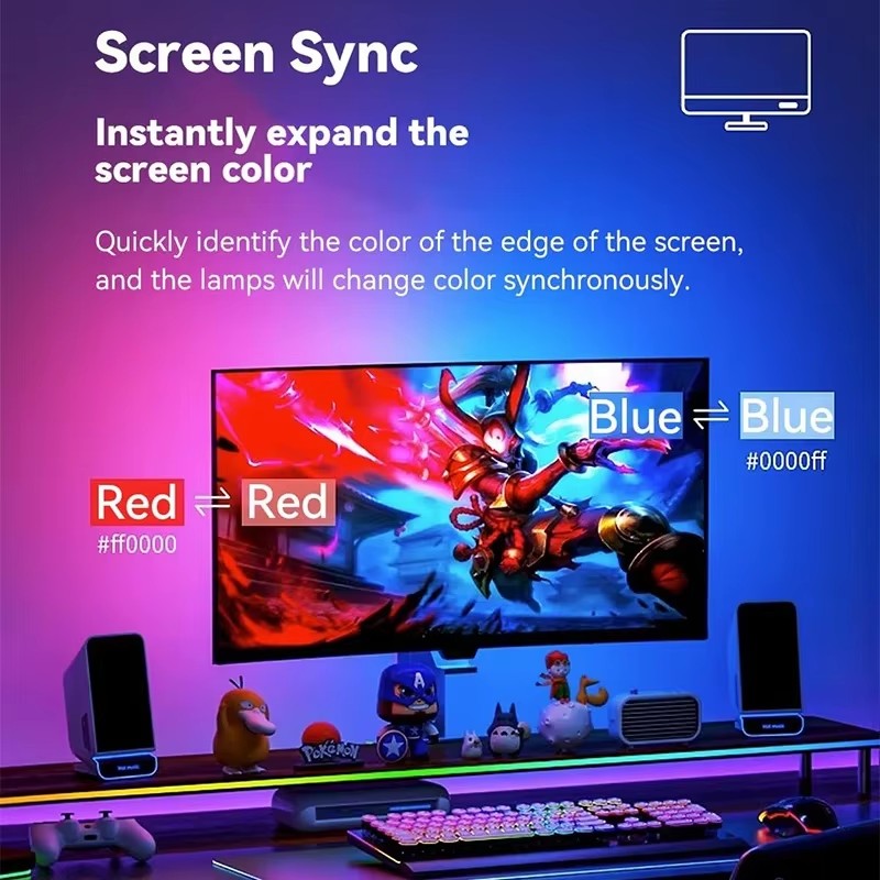 RGB-gamingverlichting Strip Mo - Party Games Night recensie en prijs
