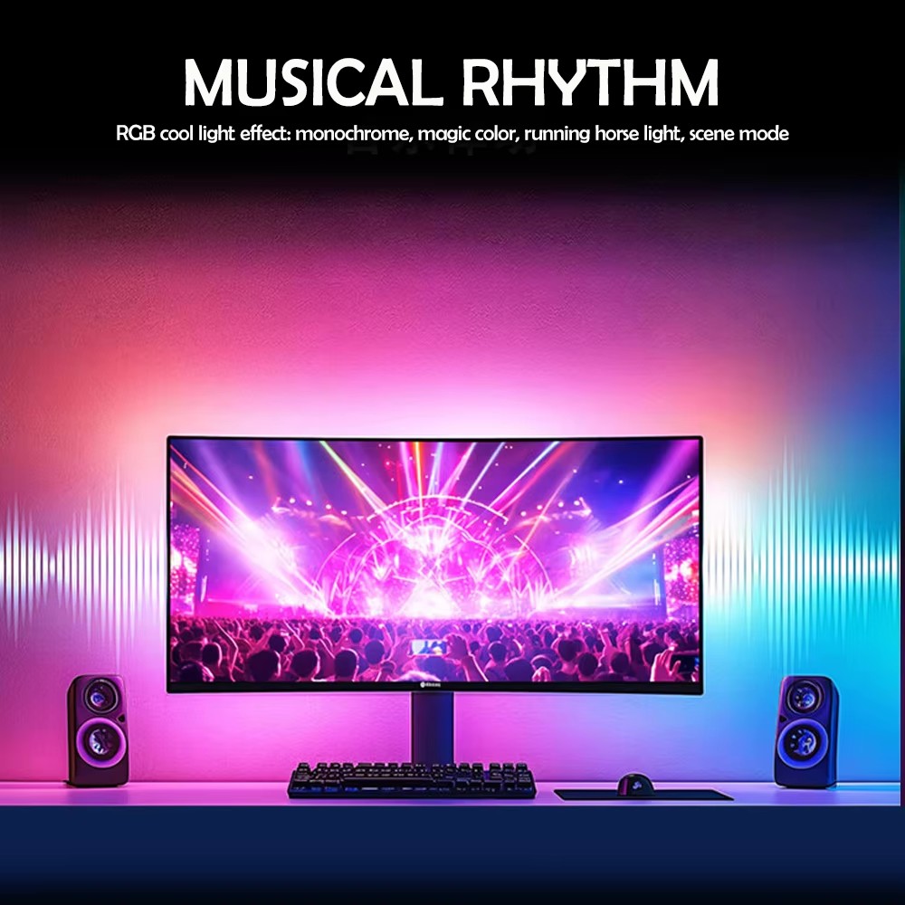 RGB-gamingverlichting Strip Mo - Party Games Night recensie en prijs