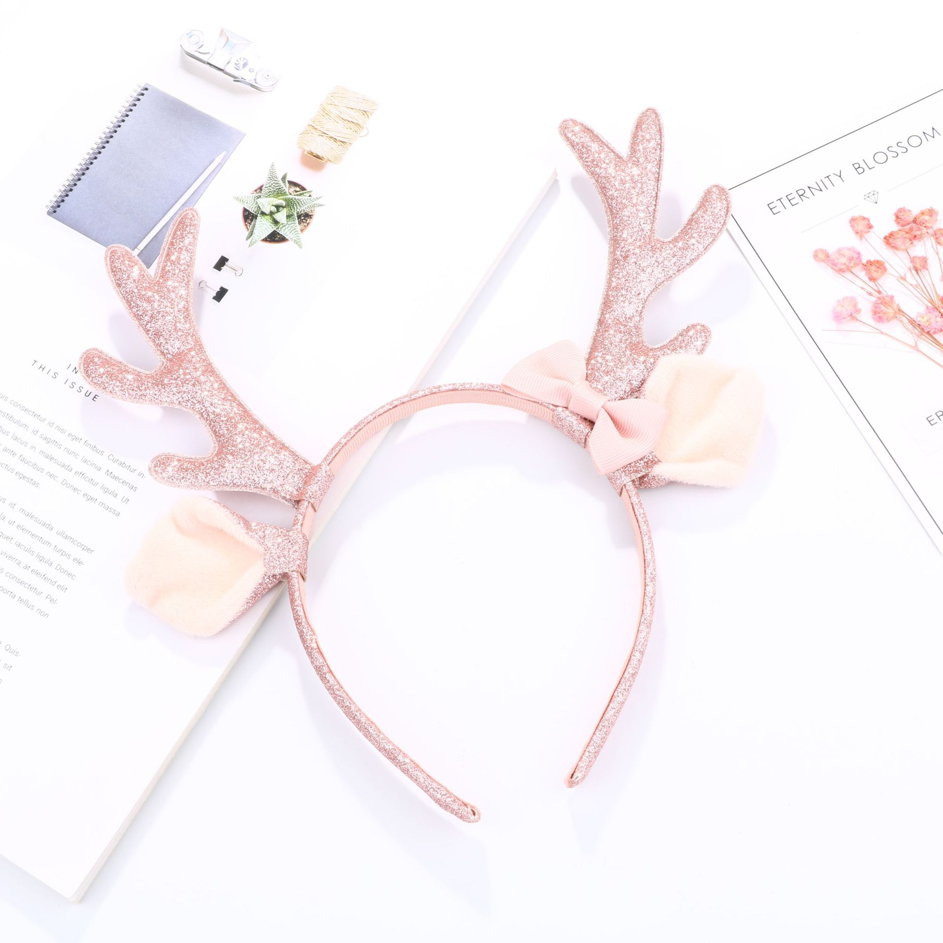 Schattige roze glitter rendier - Ring Toss Outdoor recensie en prijs