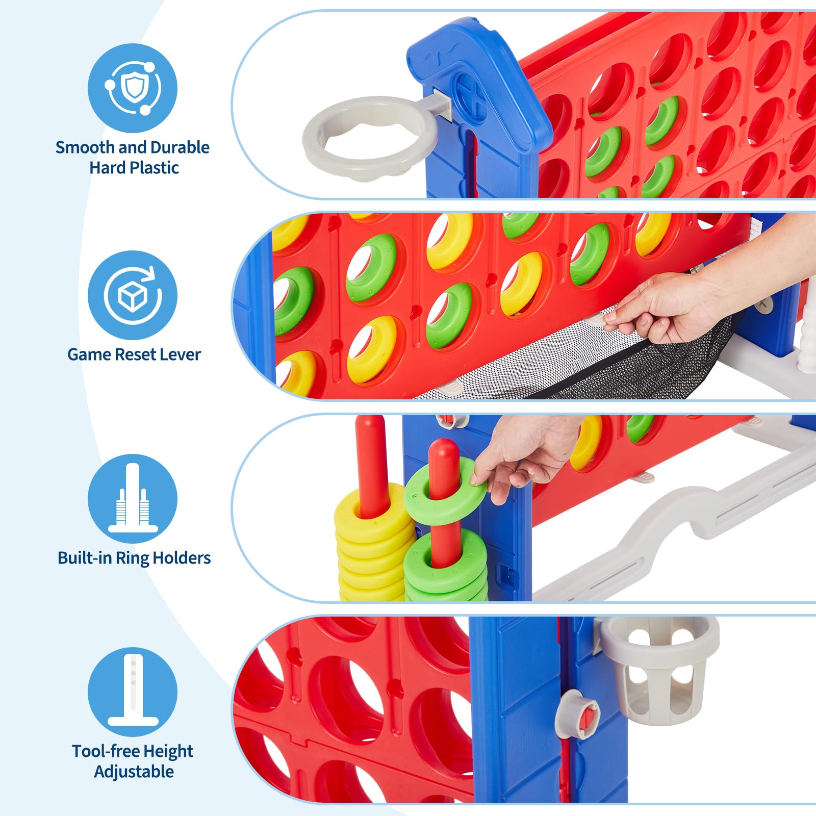 1,08m Grote 4-in-1 Vloerspelse - Ring Toss Outdoor recensie en prijs