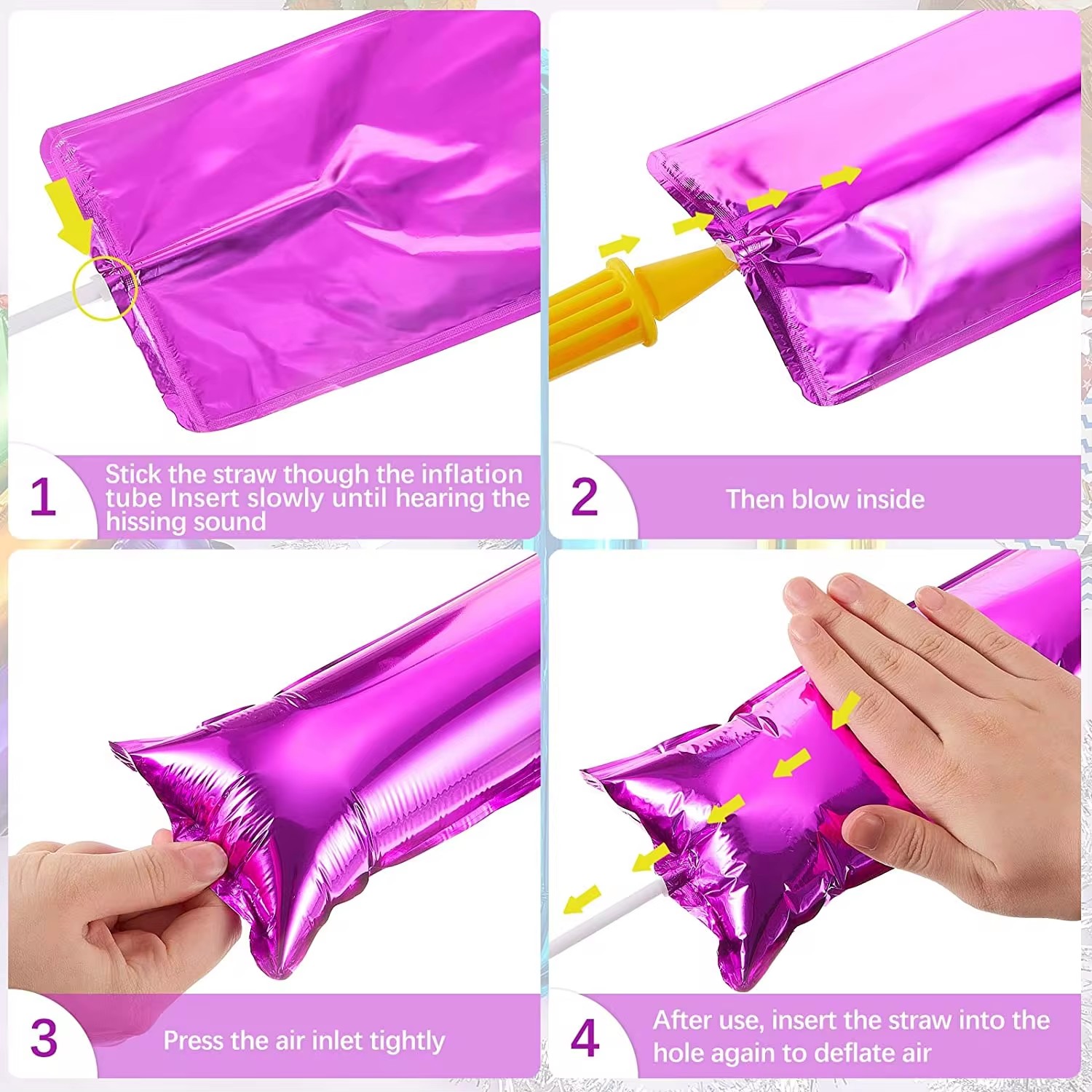 10/30 Pc Aluminium Film Opblaa - Party Games Easter recensie en prijs
